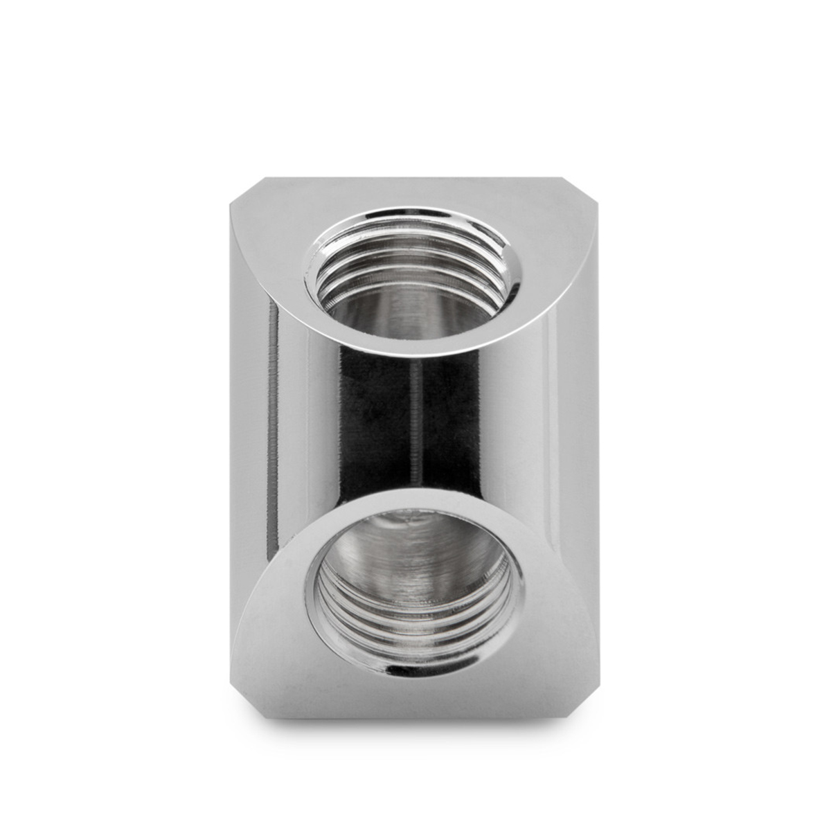 EKWB EK-Quantum Coppia Statica Raccordo a 90 Gradi, F/F, Nichel, 2pz - Foto 2 di 2