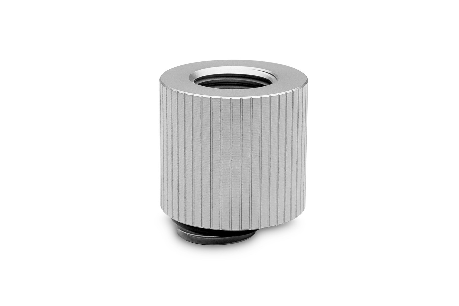 Adaptador offset giratorio de par EKWB EK-Quantum, 3 mm, titanio satinado - Imagen 2 de 4