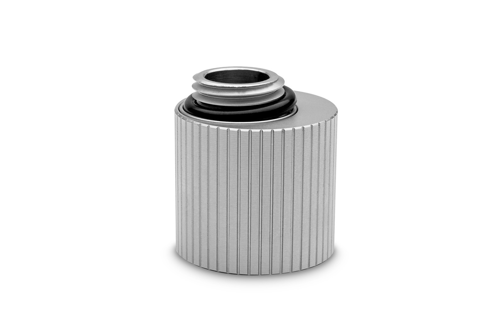 Adaptador offset giratorio de par EKWB EK-Quantum, 3 mm, titanio satinado - Imagen 3 de 4