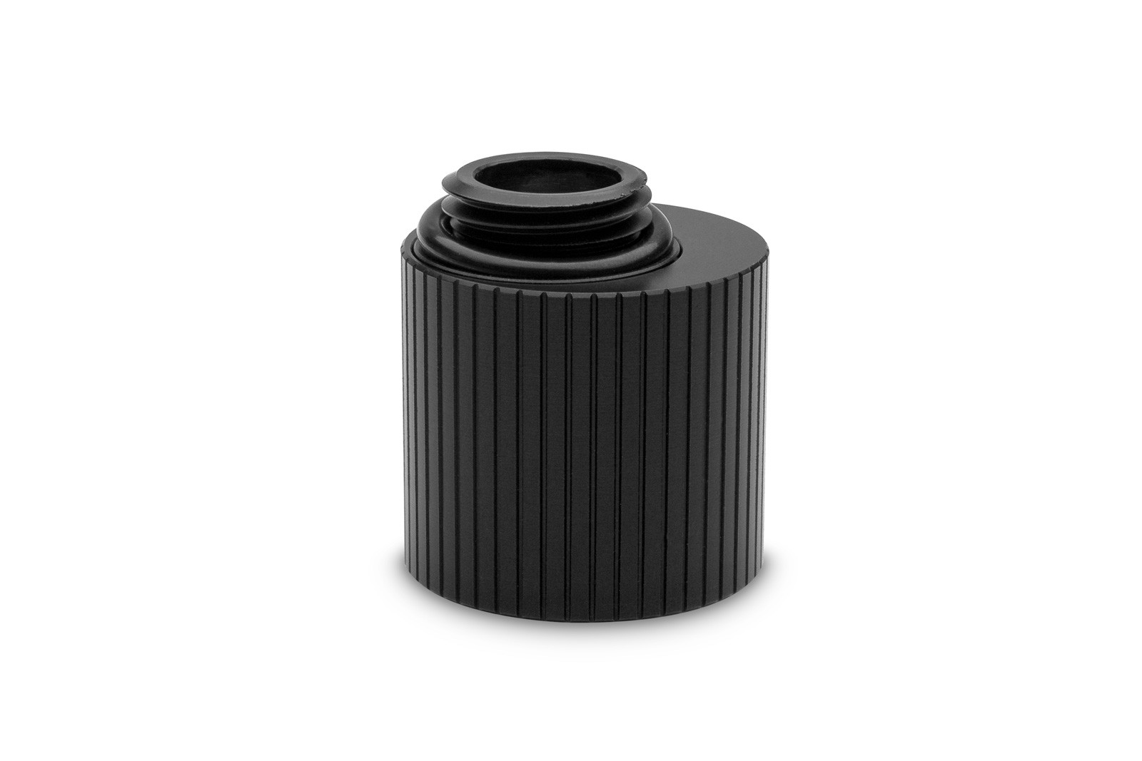 EKWB EK-Quantum Torque Rotary Offset Adapter Fitting, 3mm, Black, 2-pack - Picture 3 of 4