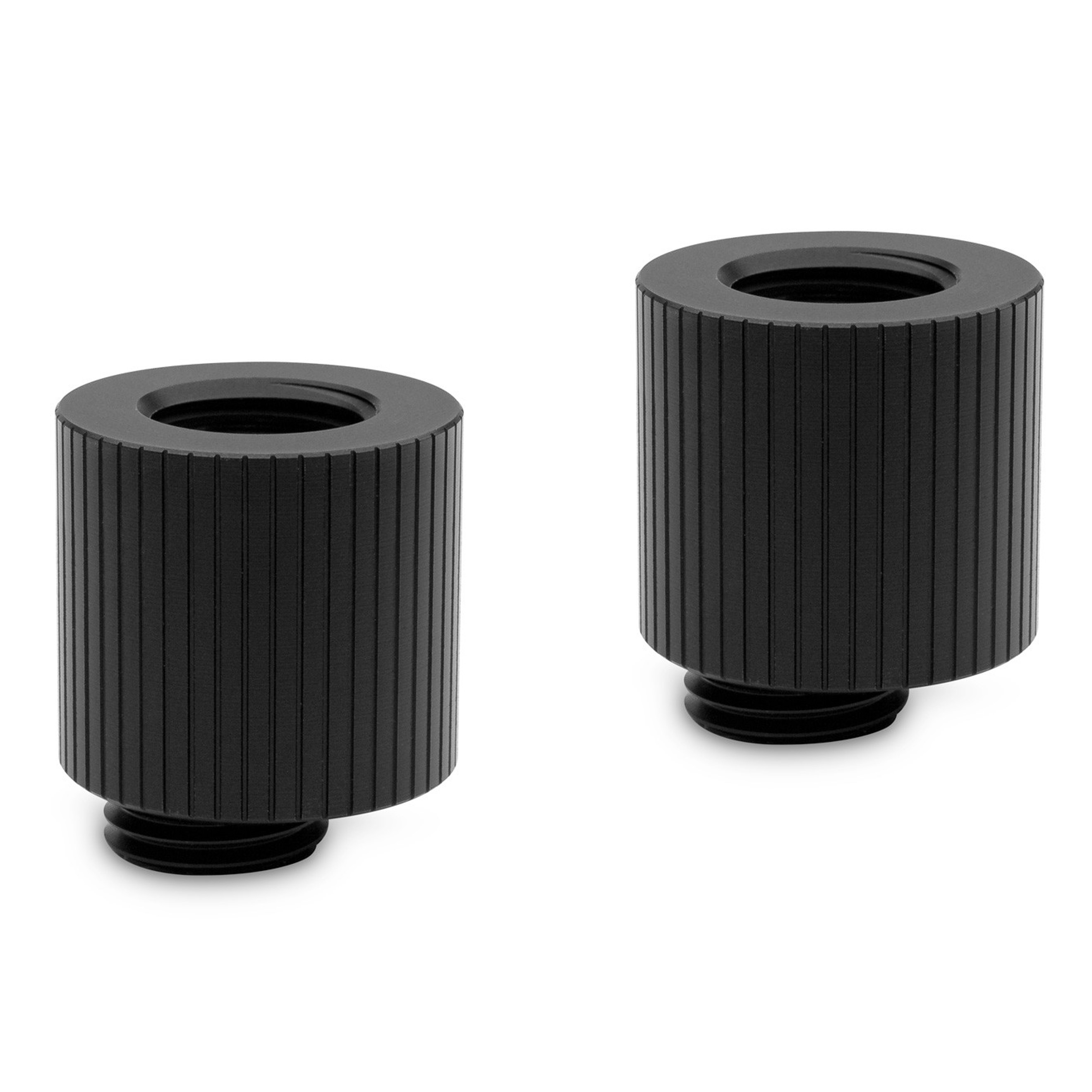 EKWB EK-Quantum Torque Rotary Offset Adapter Fitting, 3mm, Black, 2-pack - Picture 1 of 4