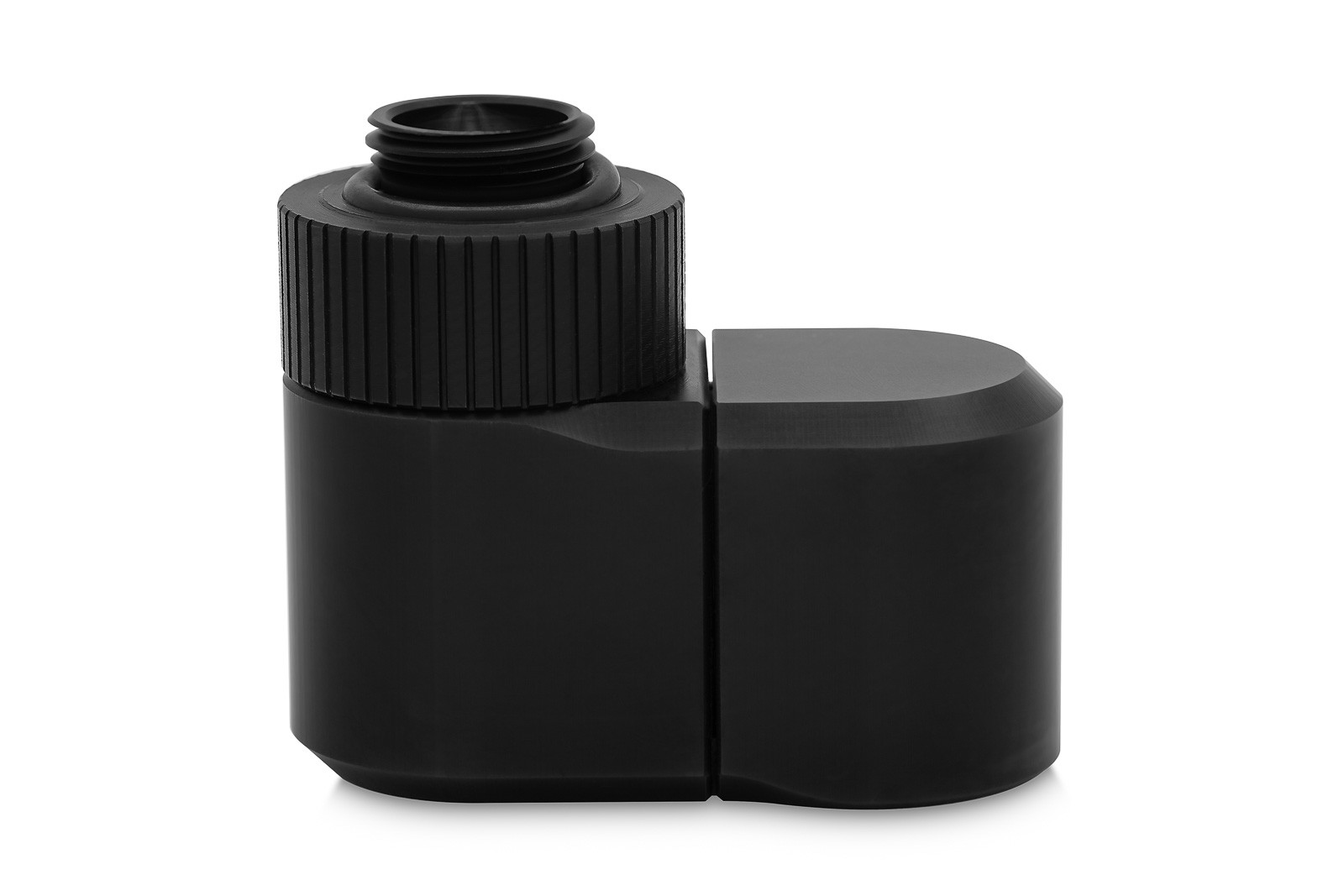 EKWB EK-Quantum Torque Double Rotary Offset 21 Fitting, Black - Afbeelding 2 van 6