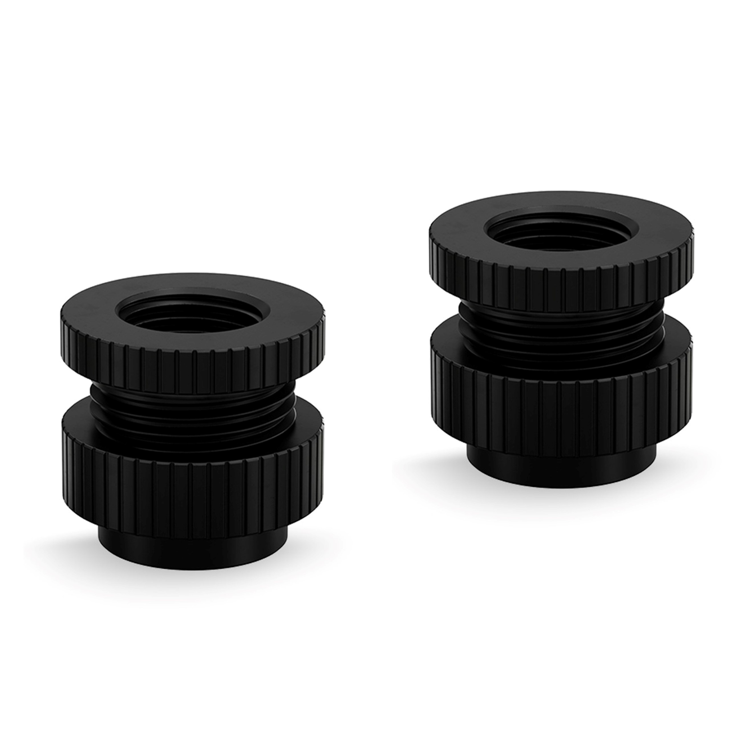 EKWB EK-Quantum Torque Pass-Through G1/4, Black, 2-pack - Afbeelding 1 van 6
