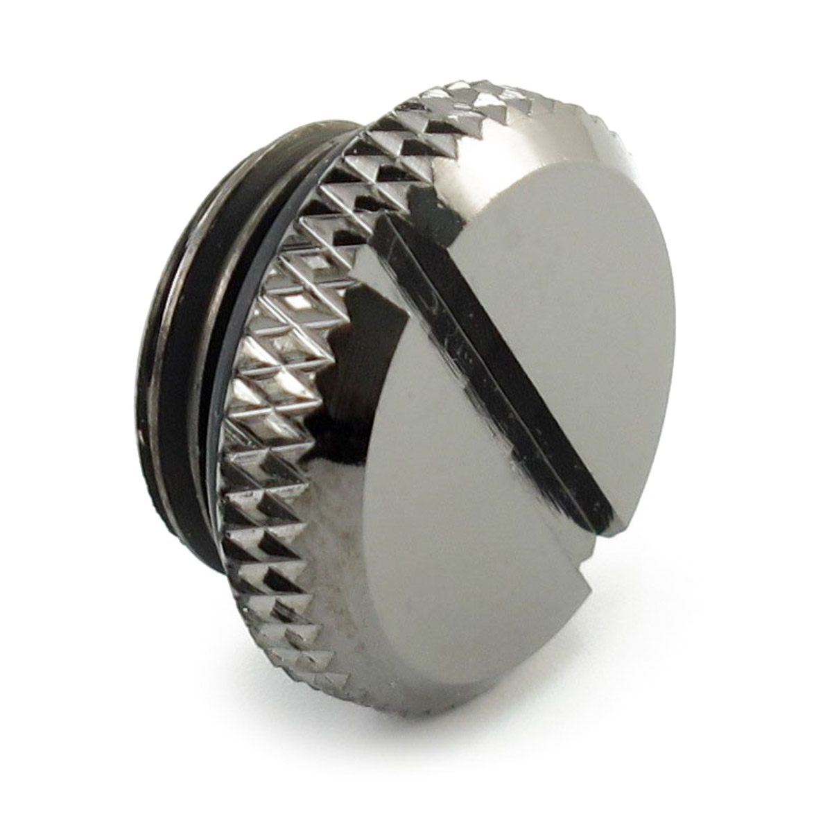 XSPC G1/4" Plug V2, Black Chrome - Picture 2 of 3