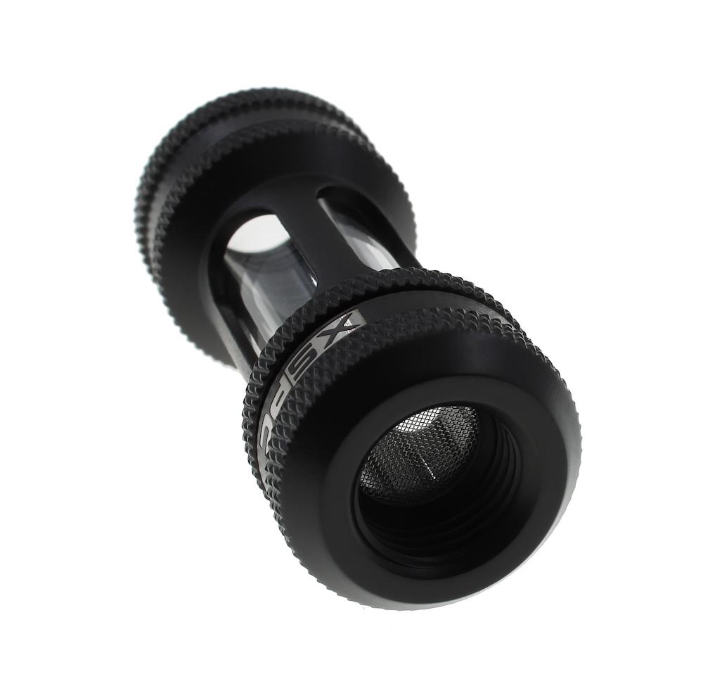 XSPC G1/4" Inline Filter, Matte Black - Picture 2 of 4
