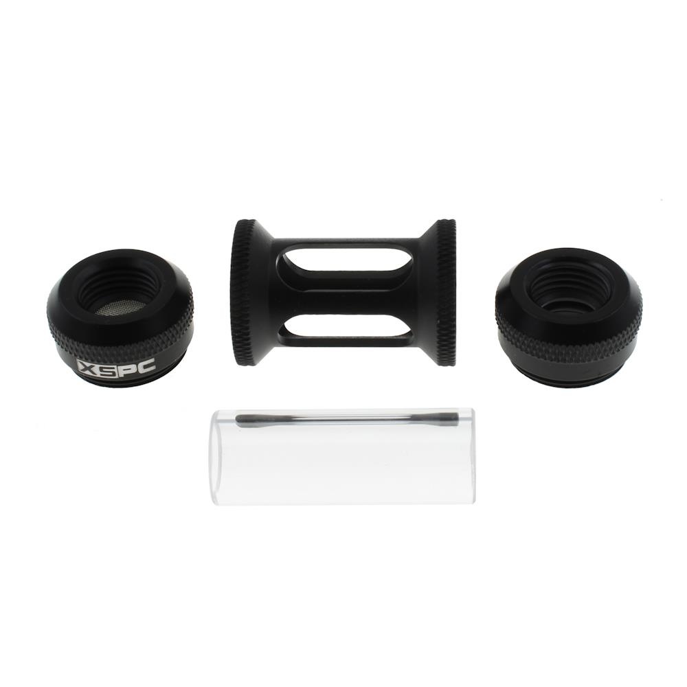 XSPC G1/4" Inline Filter, Matte Black - Picture 3 of 4