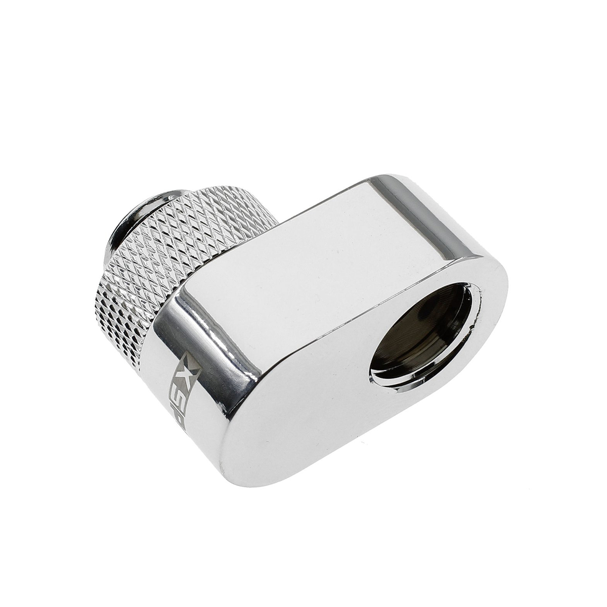 XSPC G1/4" Rotativo 7mm y 14mm Juego de Montaje Adaptador Desplazado, Cromo - Imagen 3 de 5