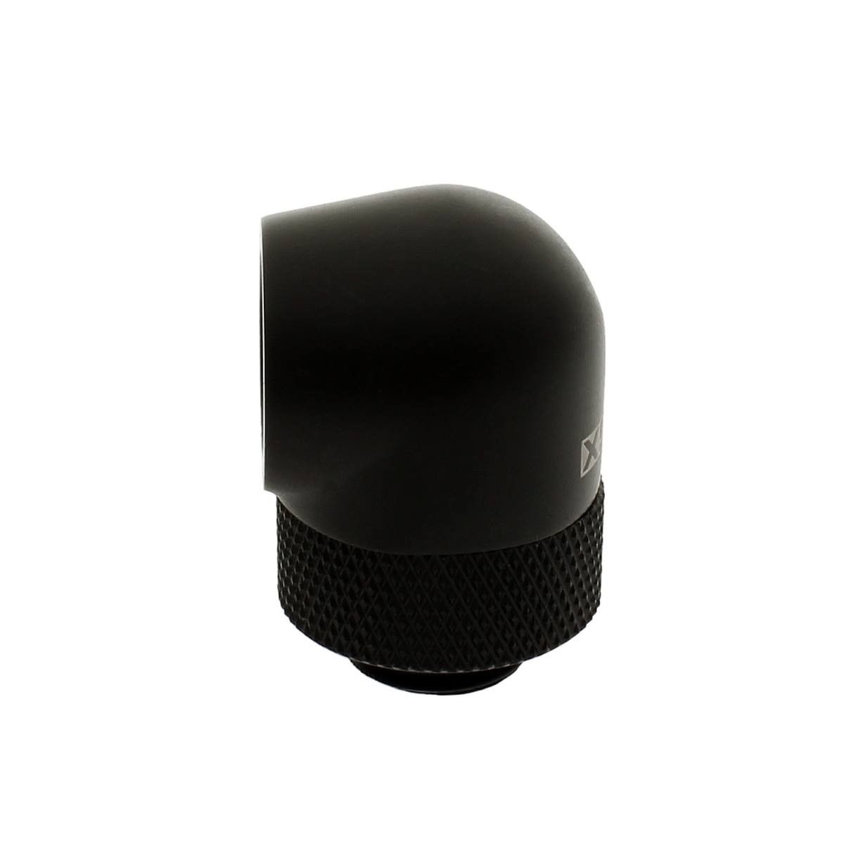 XSPC G1/4" 3/8" ID, 5/8" OD Fitting V2 and 90 Degree Rotary Fitting, Matte Black - Picture 7 of 7