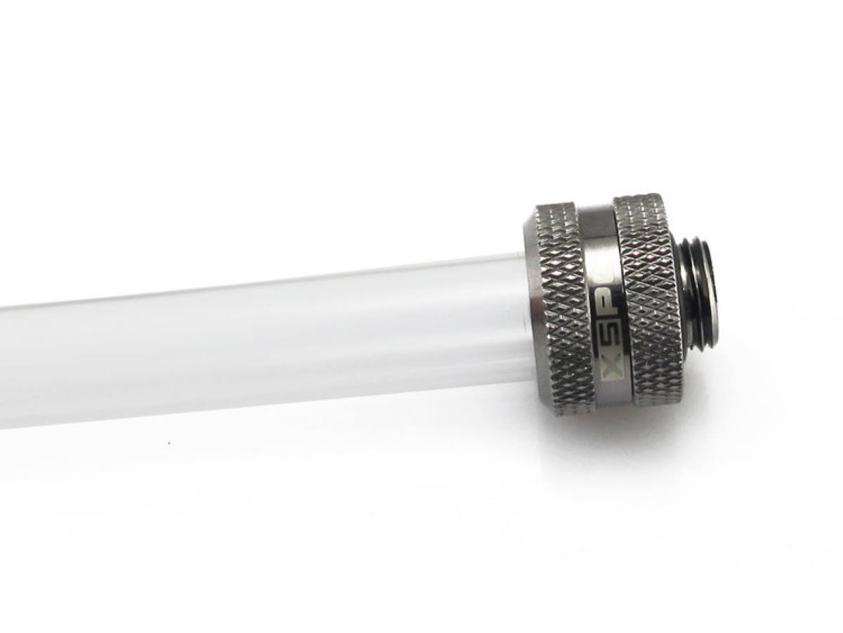 XSPC 14mm PETG Rigid Tubing, 0.92m, Clear - Picture 2 of 3