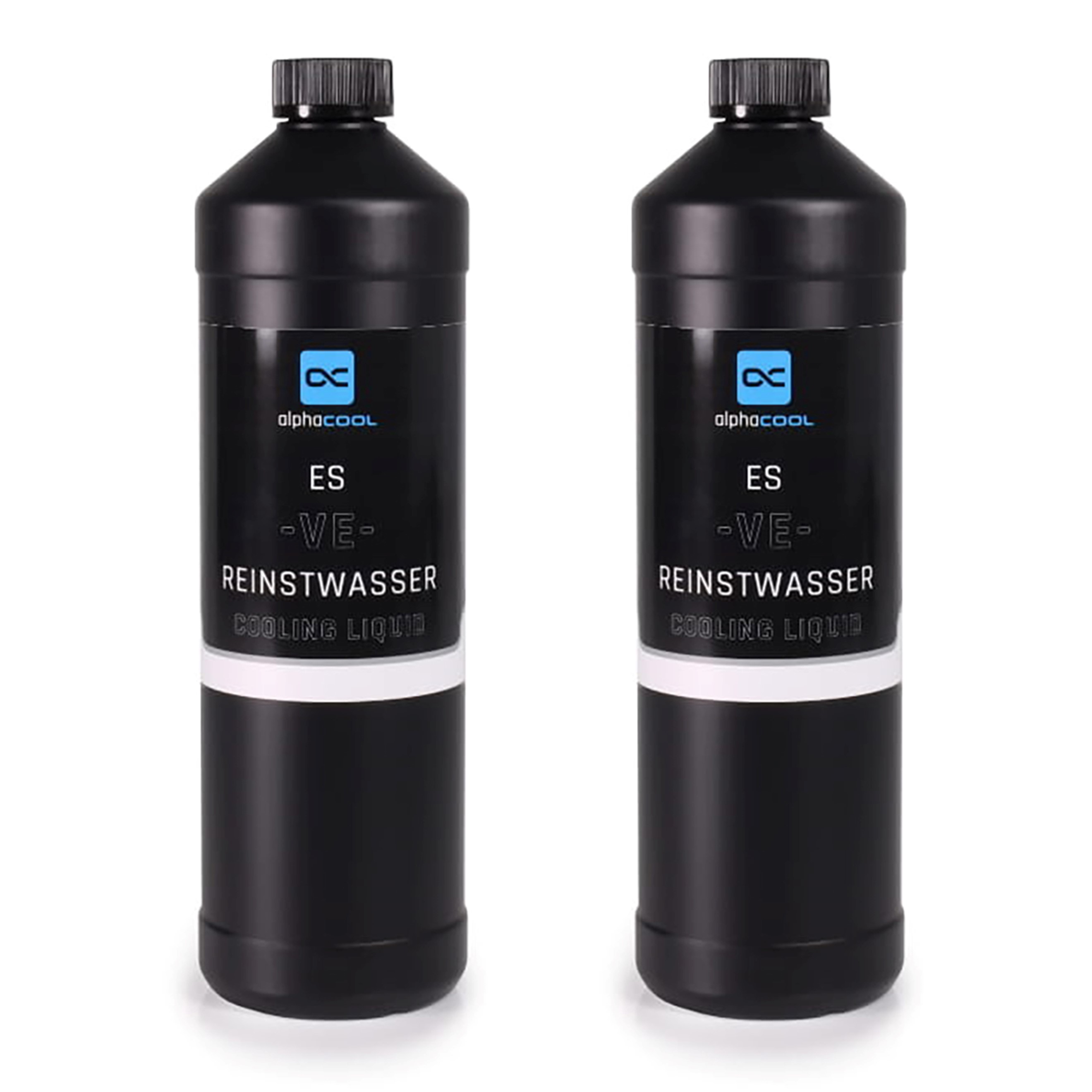 Alphacool ES VE water (Ultrapure Water), 1000ml, 2-pack - Picture 1 of 1