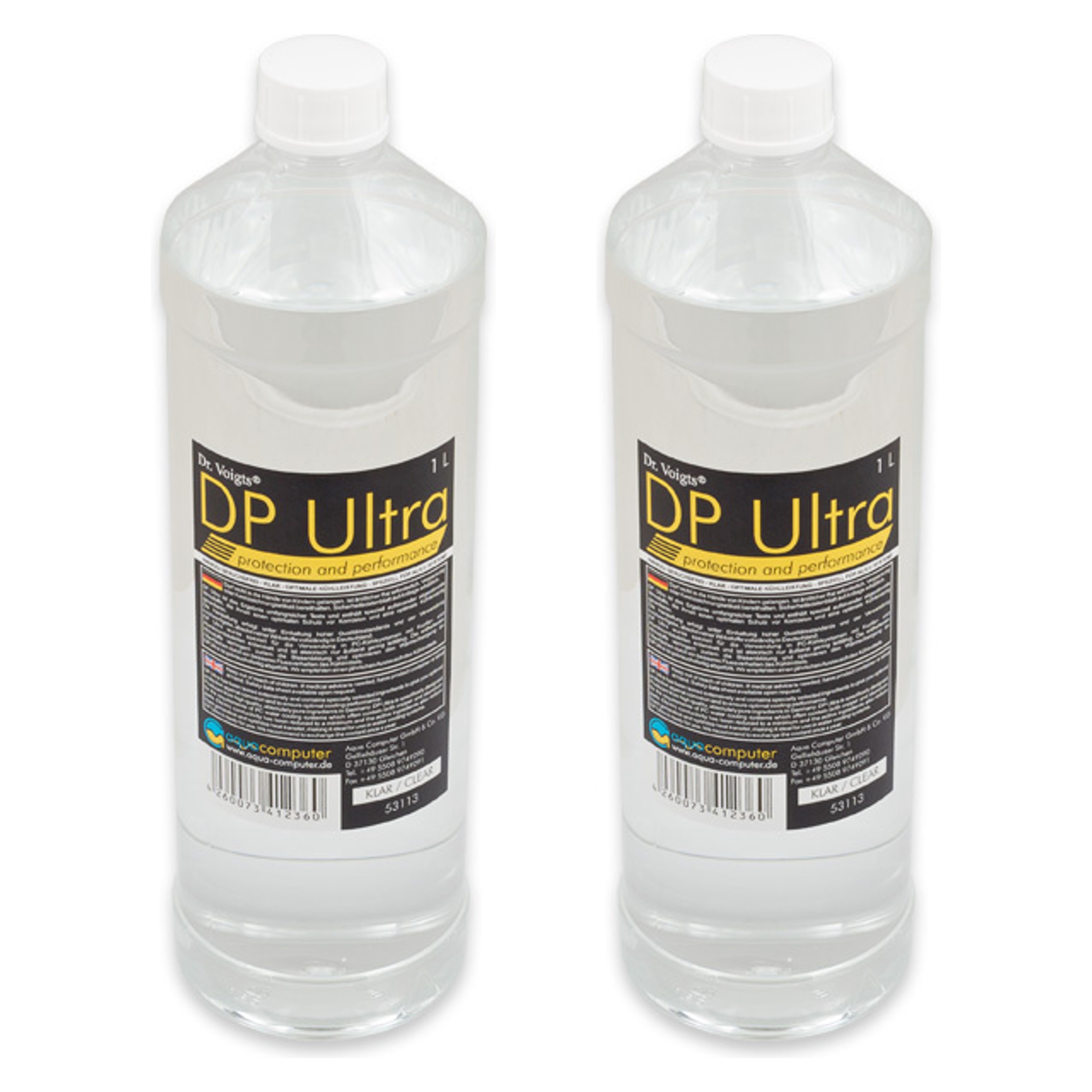Aquacomputer Double Protect Ultra Coolant, 1000 mL, Clear, 2-pack - Afbeelding 1 van 1