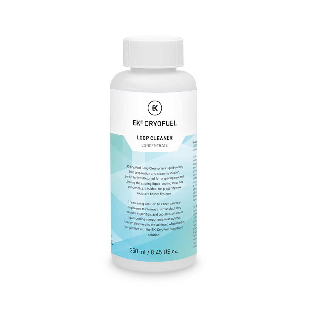 EKWB EK-CryoFuel Loop Cleaner Concentrate PC Coolant, 250ml