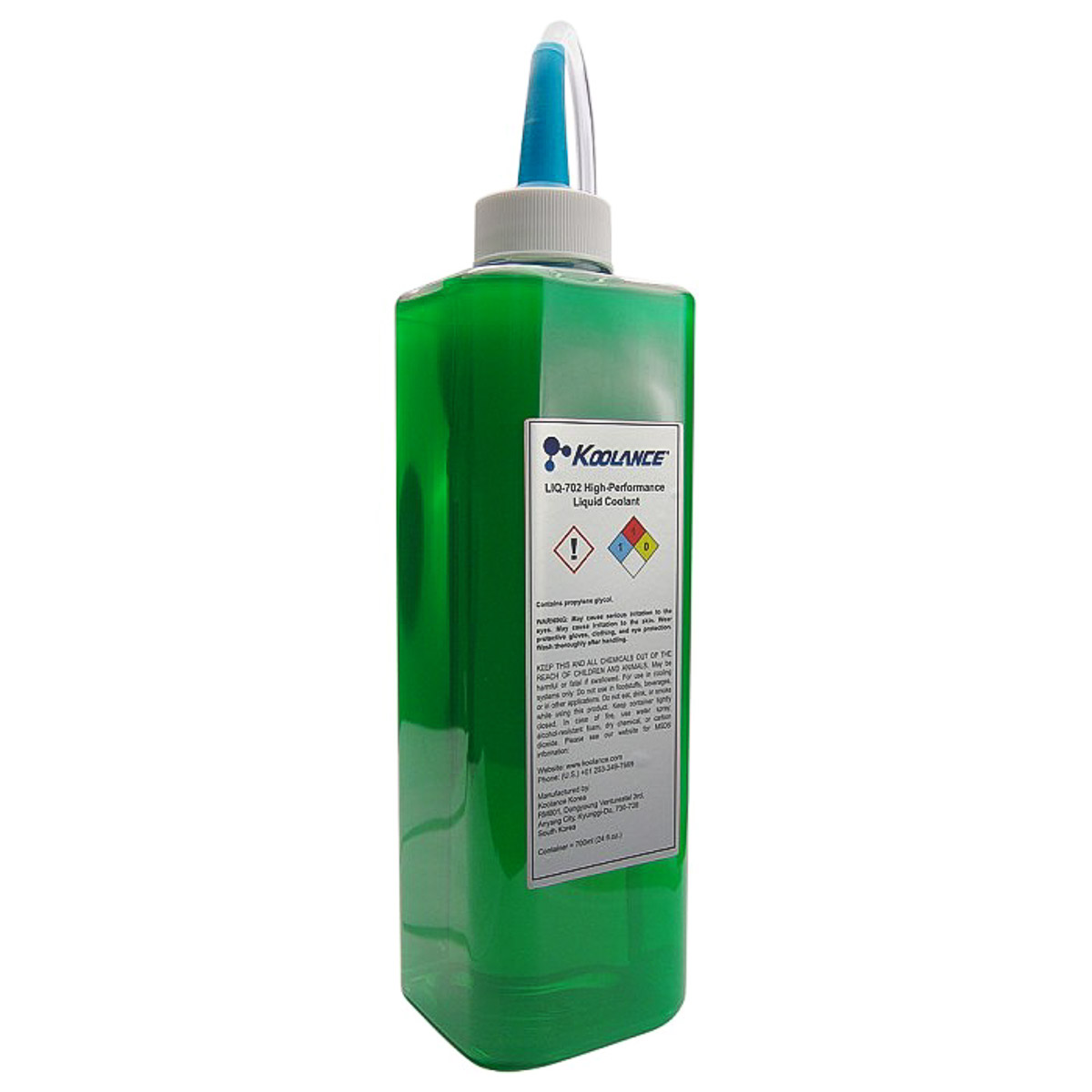 Koolance High Performance Liquid PC Coolant, 700ml, UV Green - Afbeelding 1 van 1