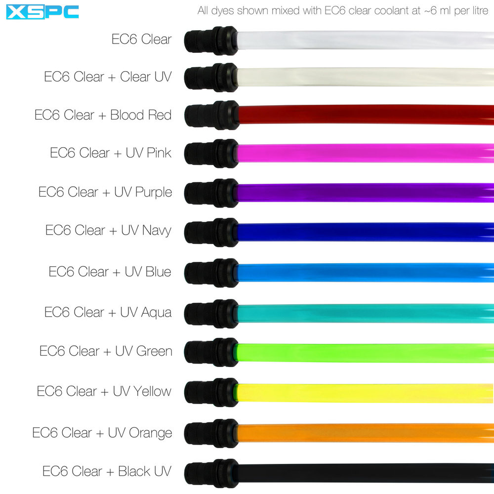 XSPC EC6 ReColour Dye, 30 mL, UV Blue - Picture 6 of 6