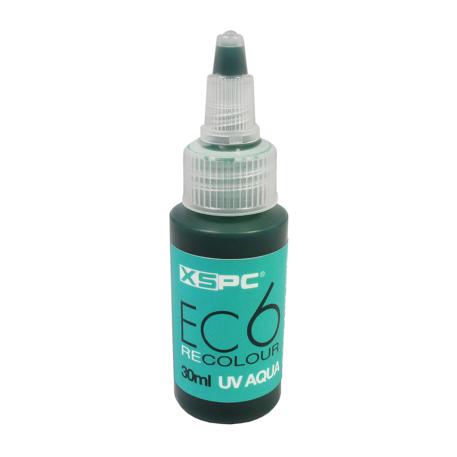 XSPC EC6 ReColour Dye, 30 ml, UV Aqua - Bild 1 von 4