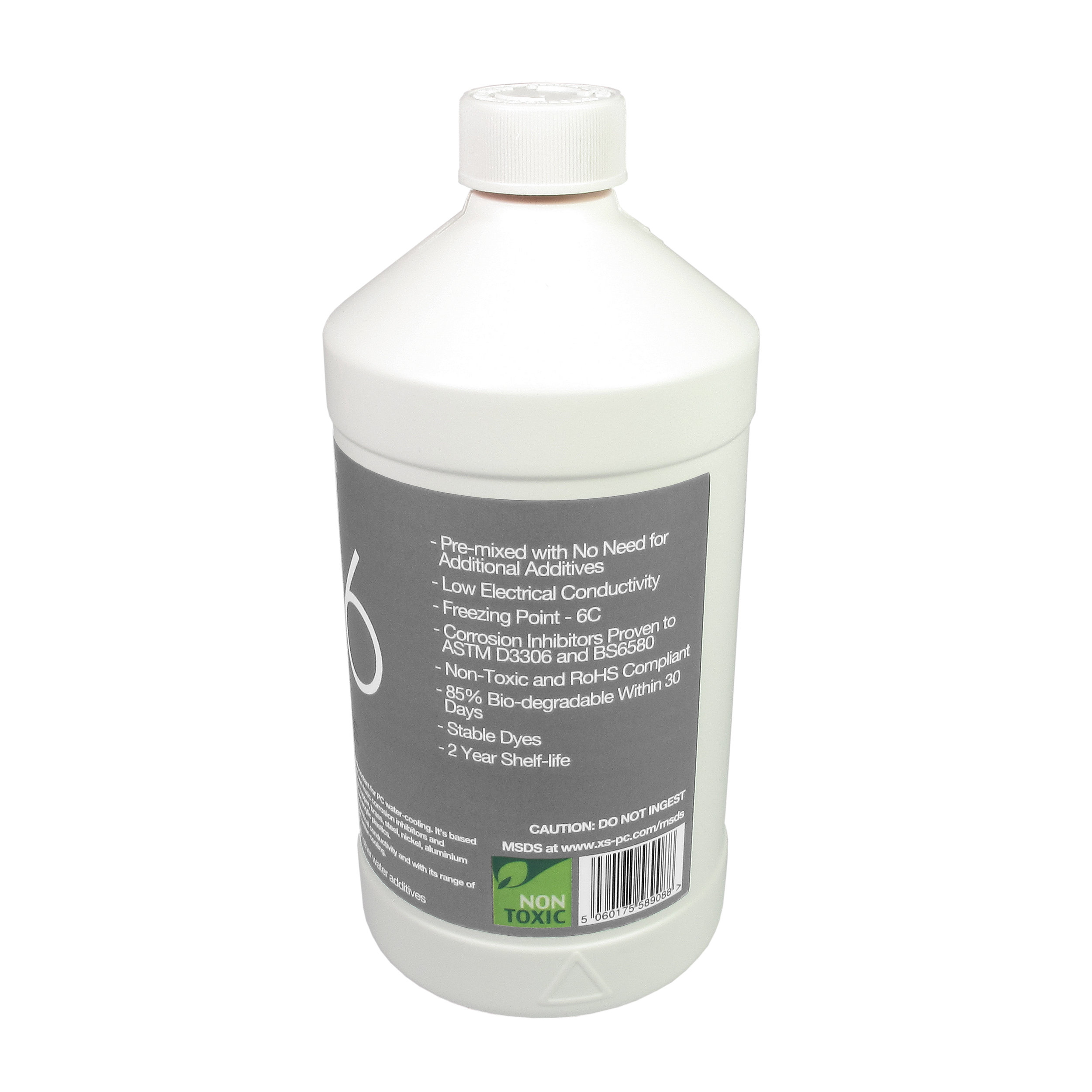 XSPC EC6 High Performance Premix PC Coolant, Opaque, 1000 mL, White - Picture 2 of 5