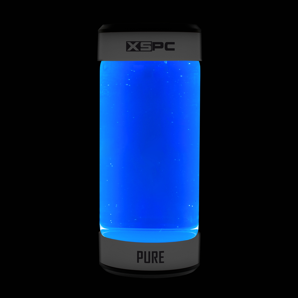 Refrigerante para PC destilado XSPC Pure Premix, 1 litro, azul UV - Imagen 4 de 5