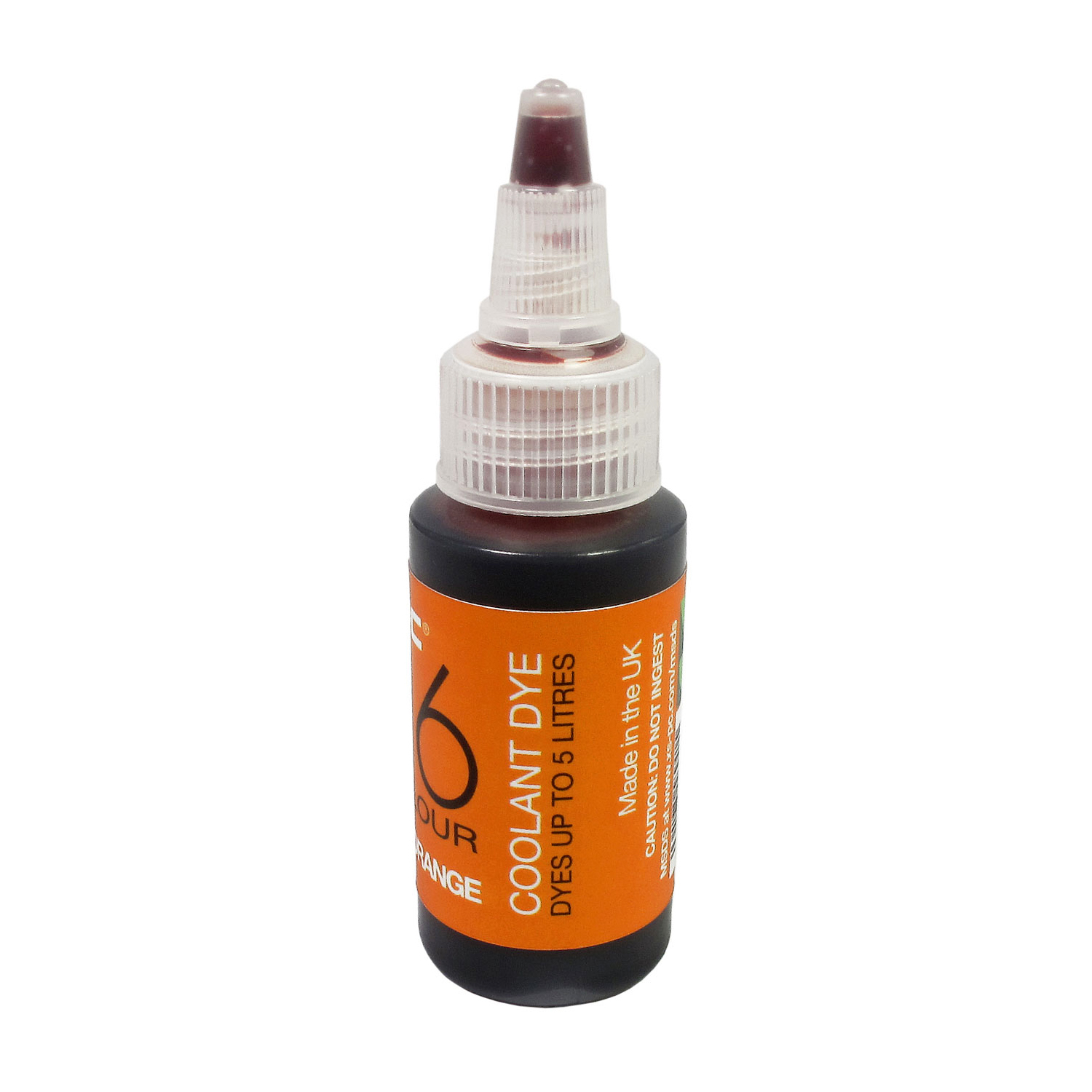 XSPC EC6 Clear Premix PC Kühlmittel und ReColour Dye, UV Orange - Bild 4 von 5