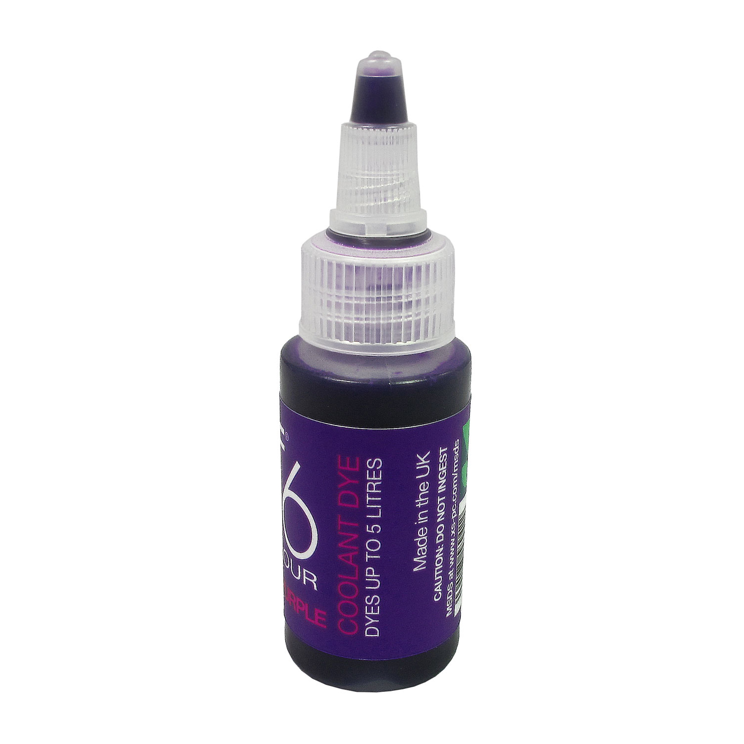 XSPC PURE Clear Premix Distilled PC Coolant and ReColour Dye, UV Purple - Picture 4 of 4