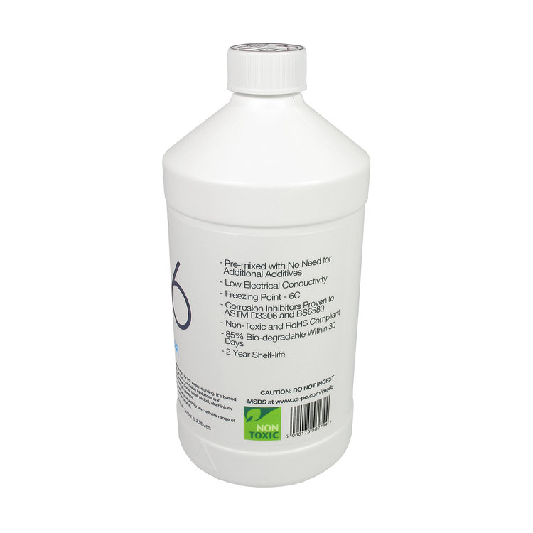 XSPC EC6 Translucent Premix PC Kühlmittel (1000 ml) und Füllflasche Konvolut, klar - Bild 2 von 6