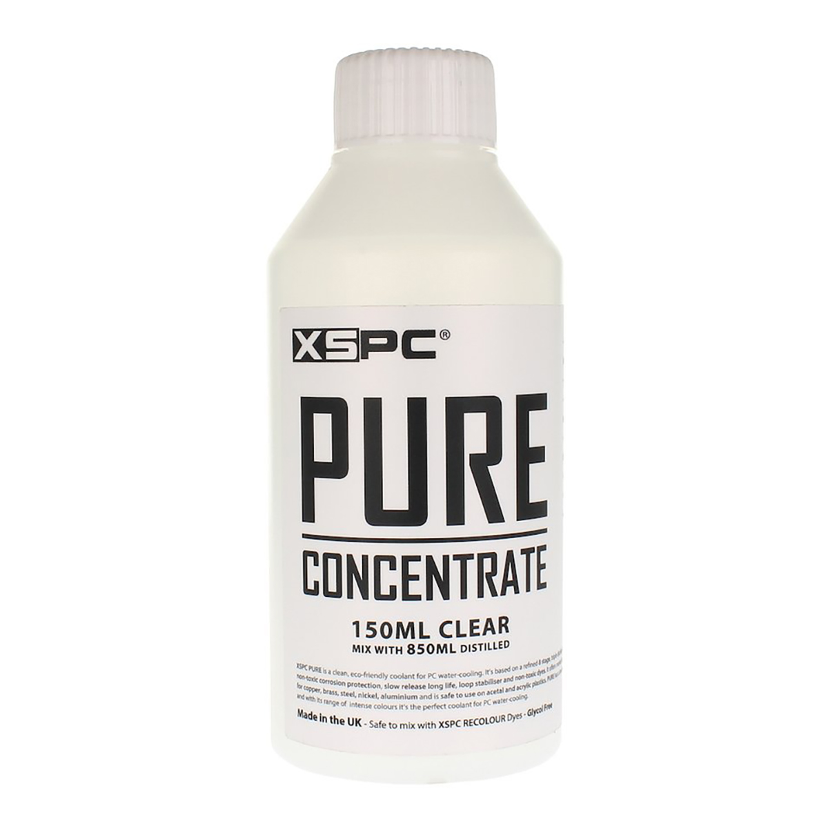 XSPC PURE Distilled Concentrate Coolant, 150ml, Clear - Picture 1 of 4