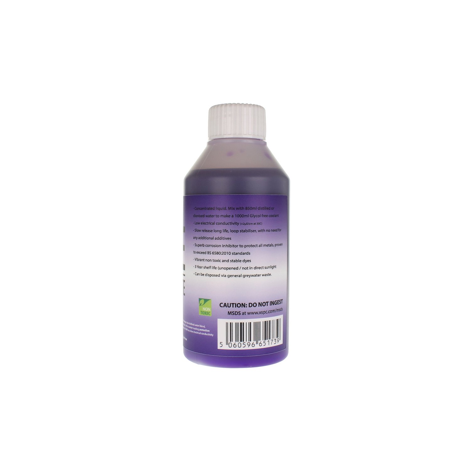 XSPC PURE Distilled Concentrate Coolant, 150ml, UV Purple - Picture 2 of 5