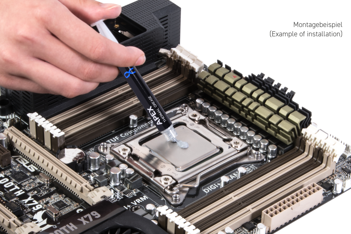 Alphacool Apex 17W/mK Thermal Grease, 4g - Afbeelding 2 van 2