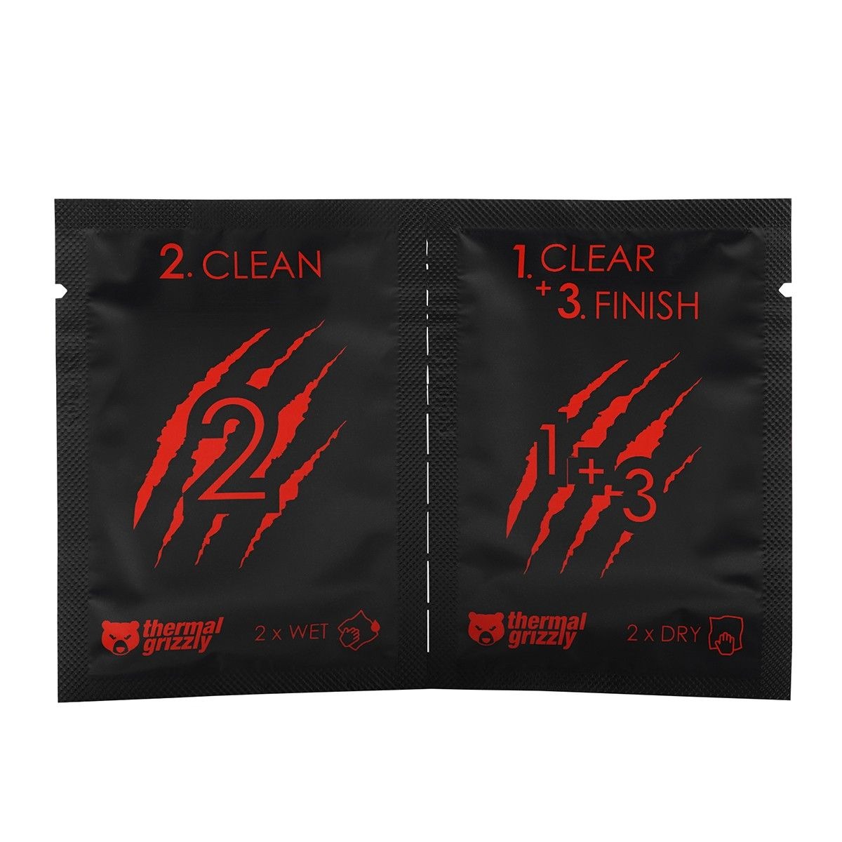 Thermal Grizzly Thermal Paste Spatula (3-pack) and Cleaning Wipes Bundle - Afbeelding 4 van 7