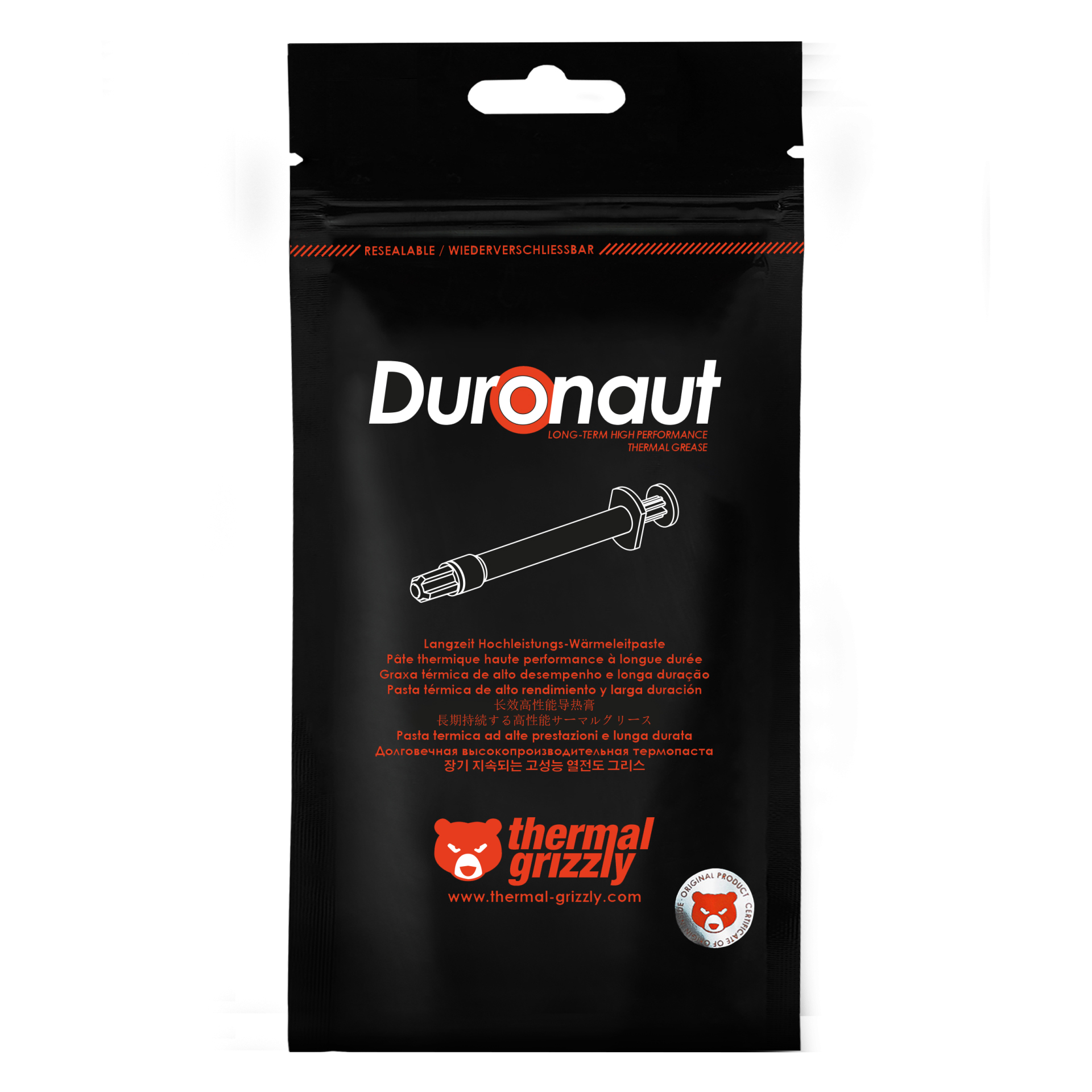 Thermal Grizzly Duronaut Thermal Paste, 2g, 10-pack