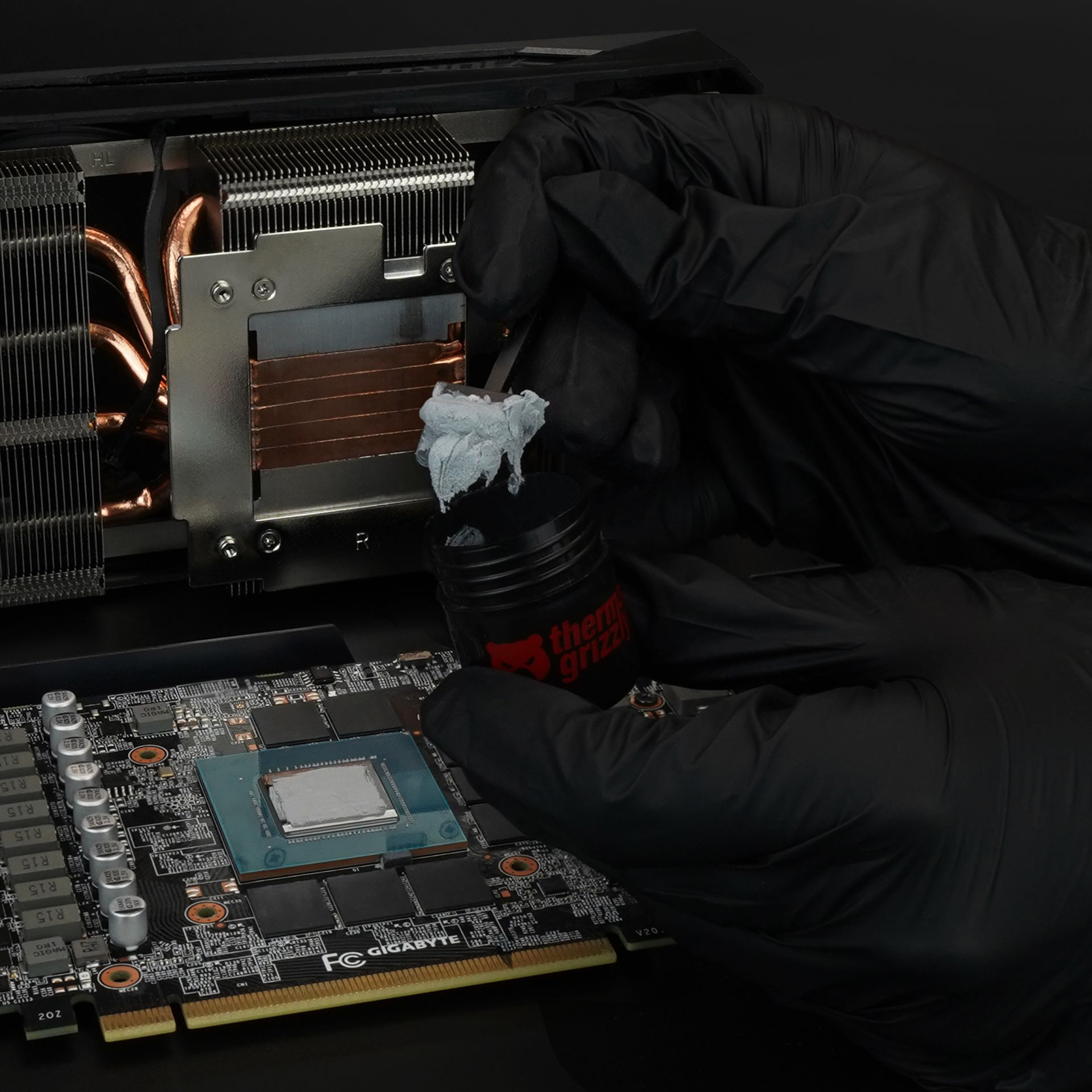 Thermal Grizzly TG Putty Pro für GPU Modding und Wärmeleitpad Ersatz, 100g - Bild 7 von 7