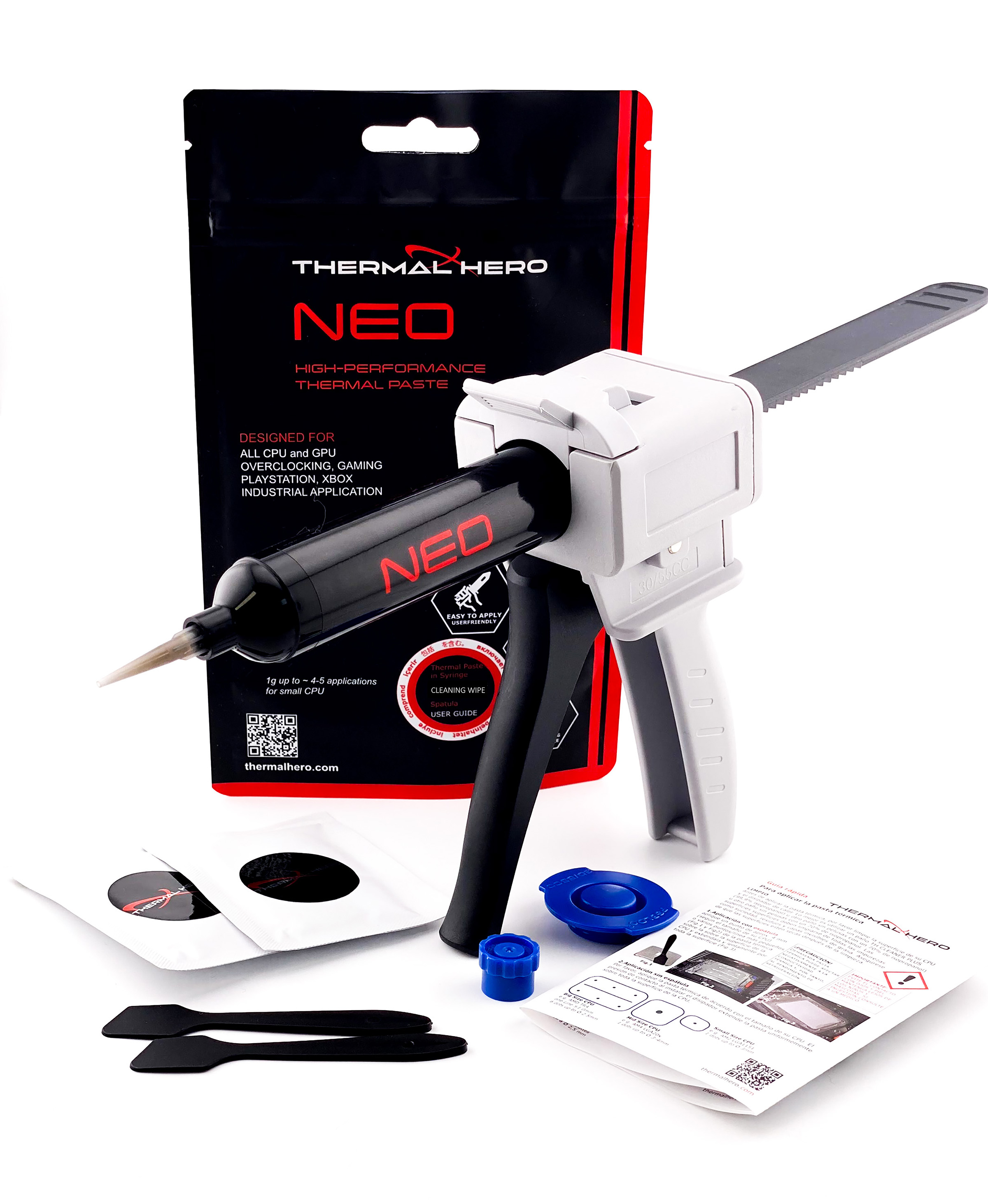 Thermal Hero NEO Thermal Paste with Paste Gun Applicator, 50g