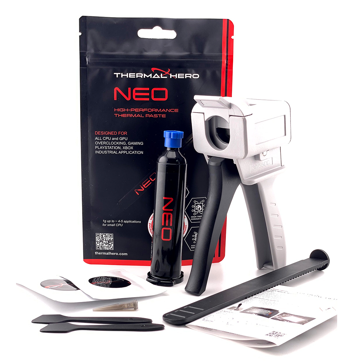 Thermal Hero NEO Thermal Paste with Paste Gun Applicator, 50g