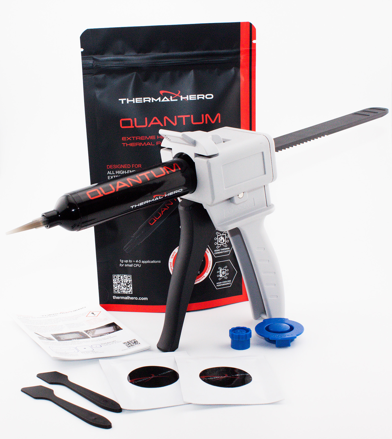 Thermal Hero QUANTUM Thermal Paste with Paste Gun Applicator, 50g