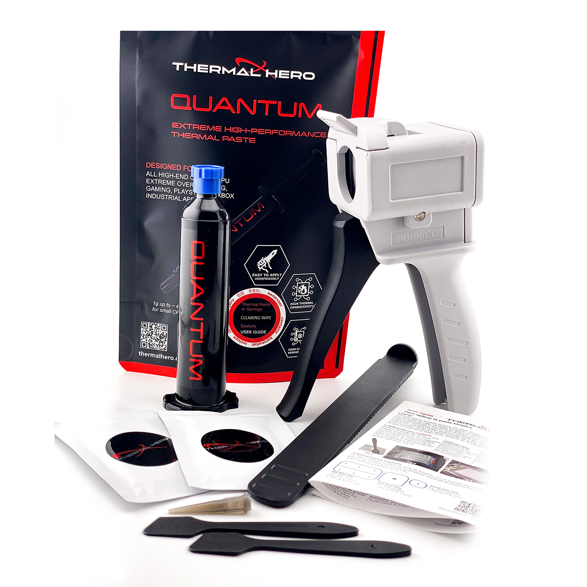 Thermal Hero QUANTUM Thermal Paste with Paste Gun Applicator, 50g