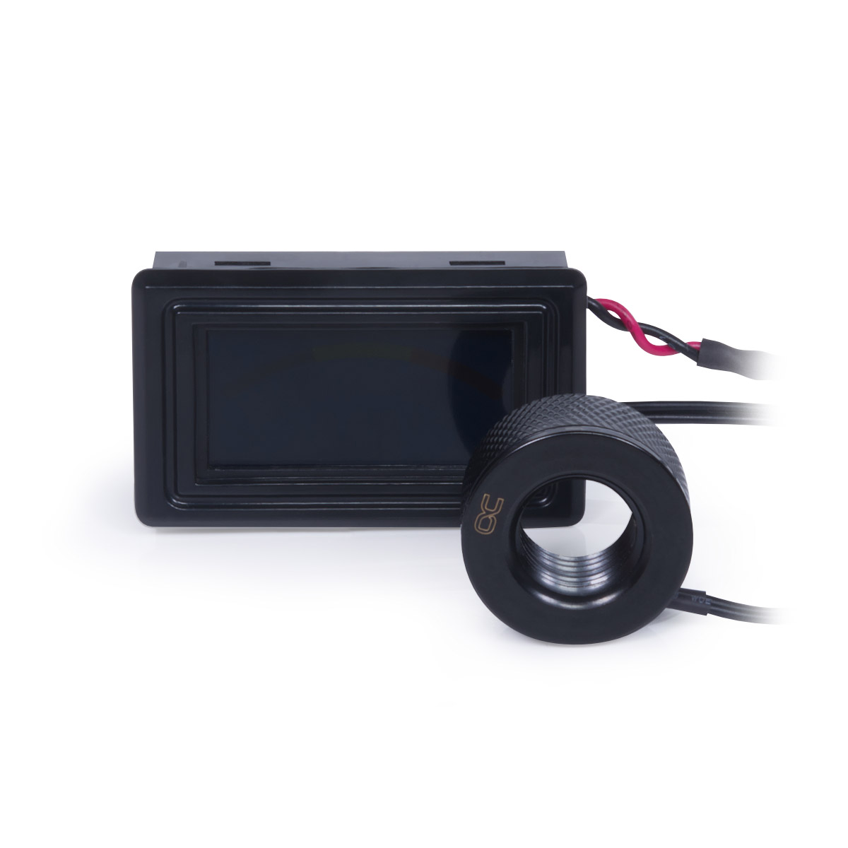 Czujnik temperatury Alphacool Core G1/4" z wyświetlaczem C/F, F/F, czarny - Zdjęcie 1 z 3