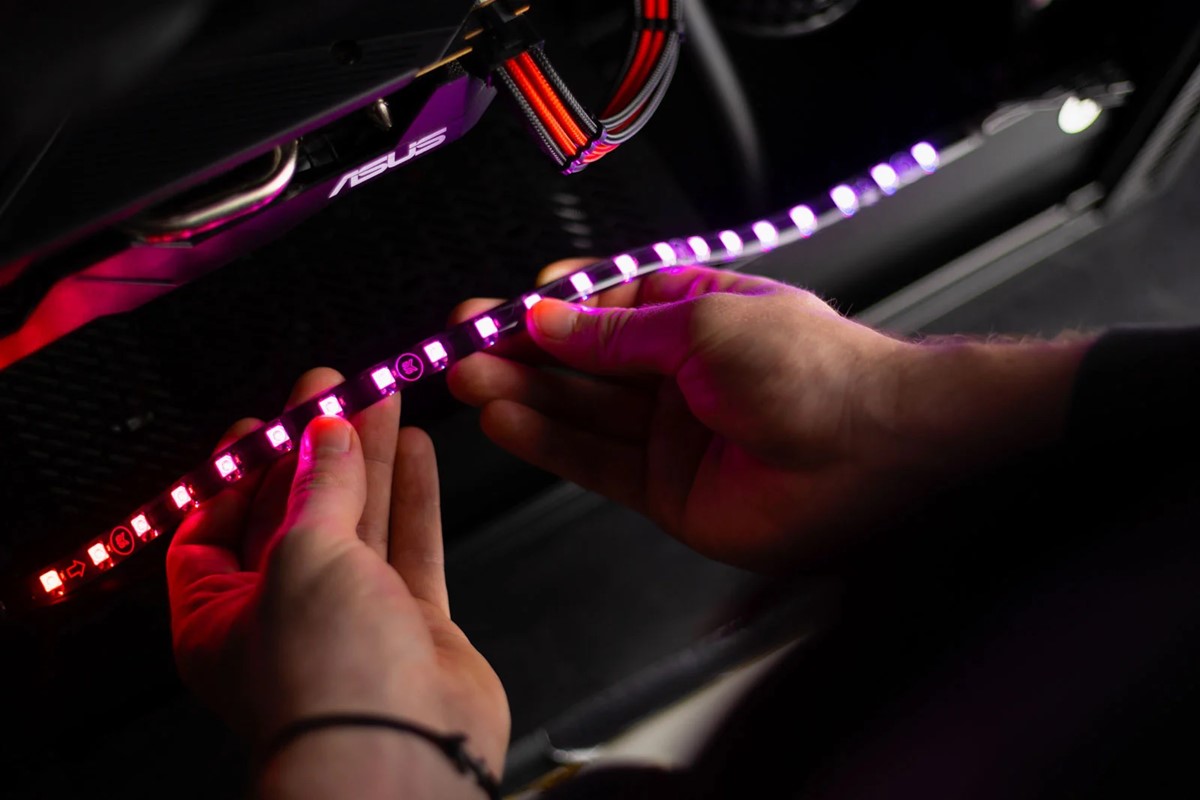 EKWB EK-Loop D-RGB LED Magnetstreifen, 600 mm - Bild 7 von 7