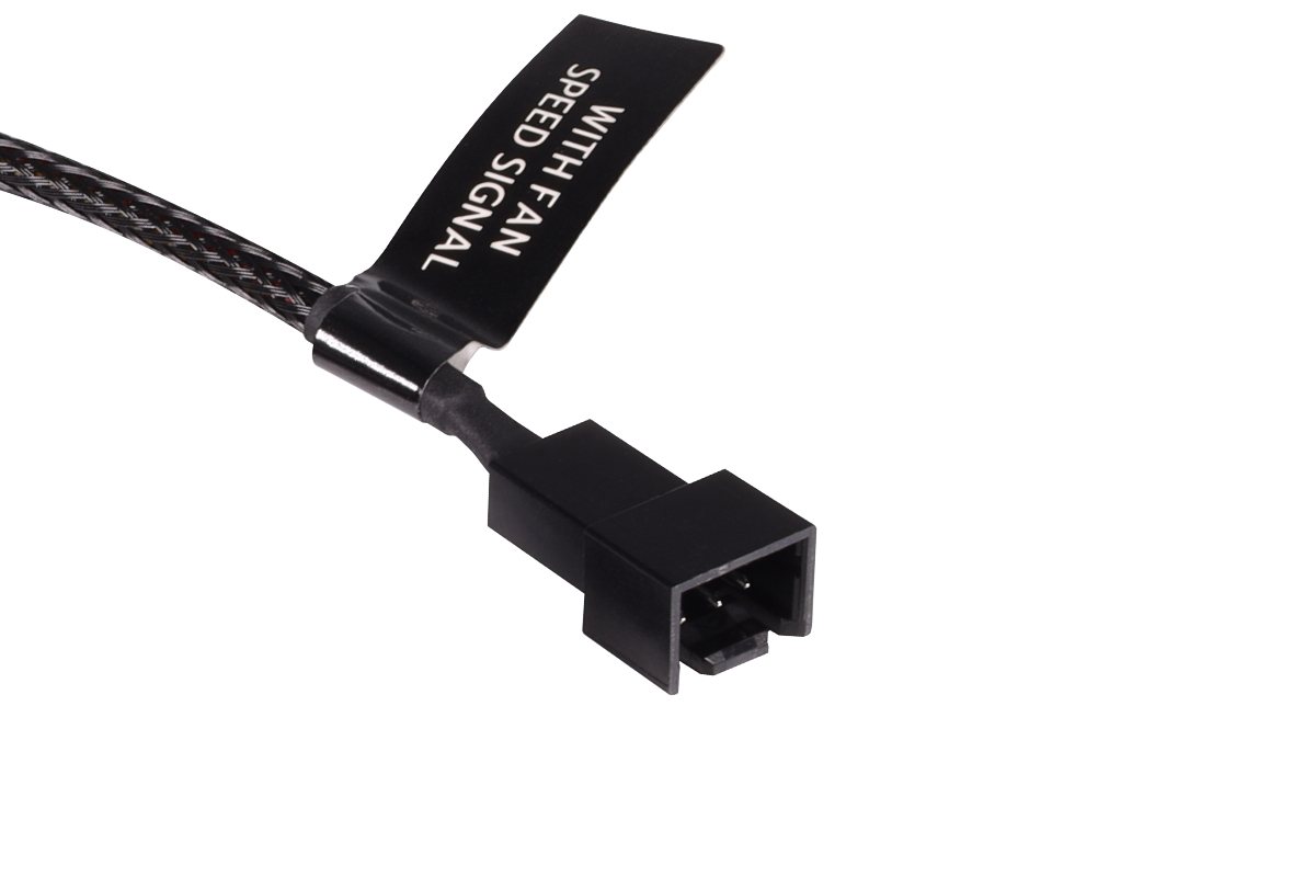 Alphacool Y-Splitter 3-Pin to 2x 3-Pin Cable, 30cm - Picture 2 of 4