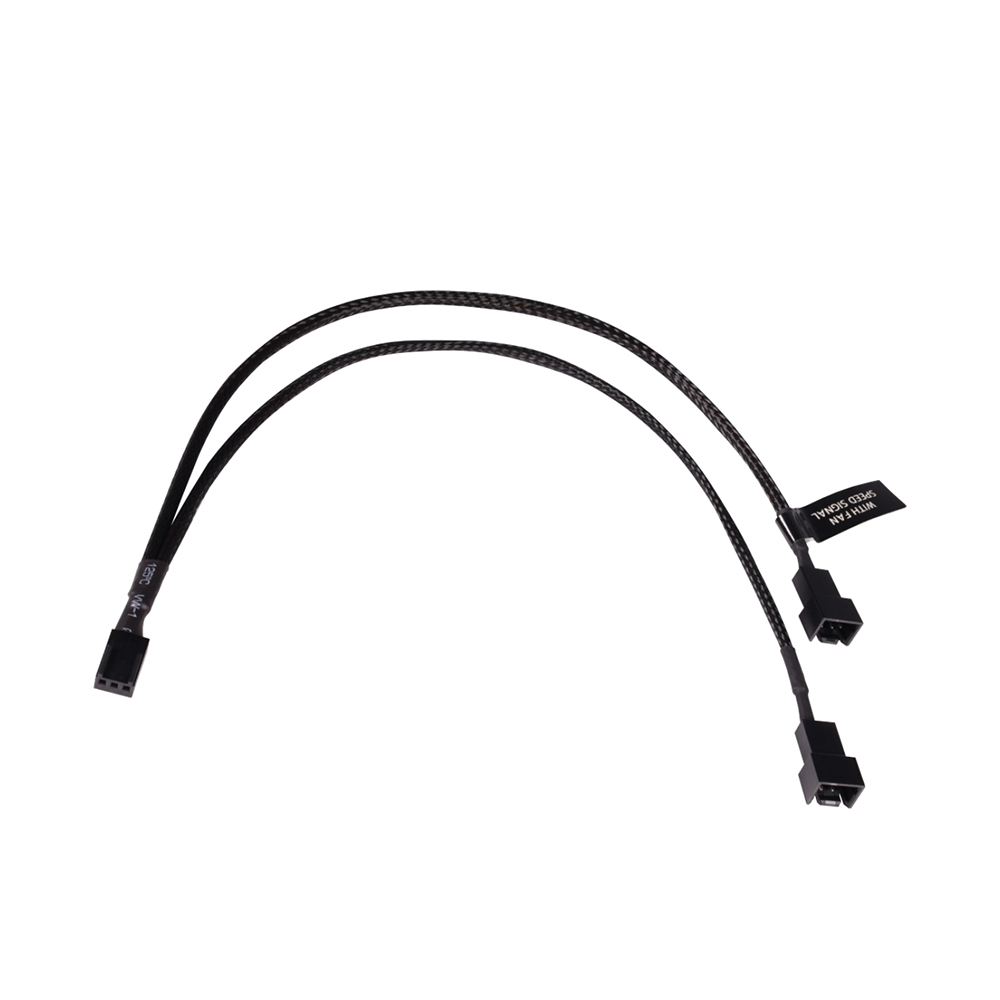 Alphacool Y-Splitter 3-Pin to 2x 3-Pin Cable, 30cm - Picture 1 of 4