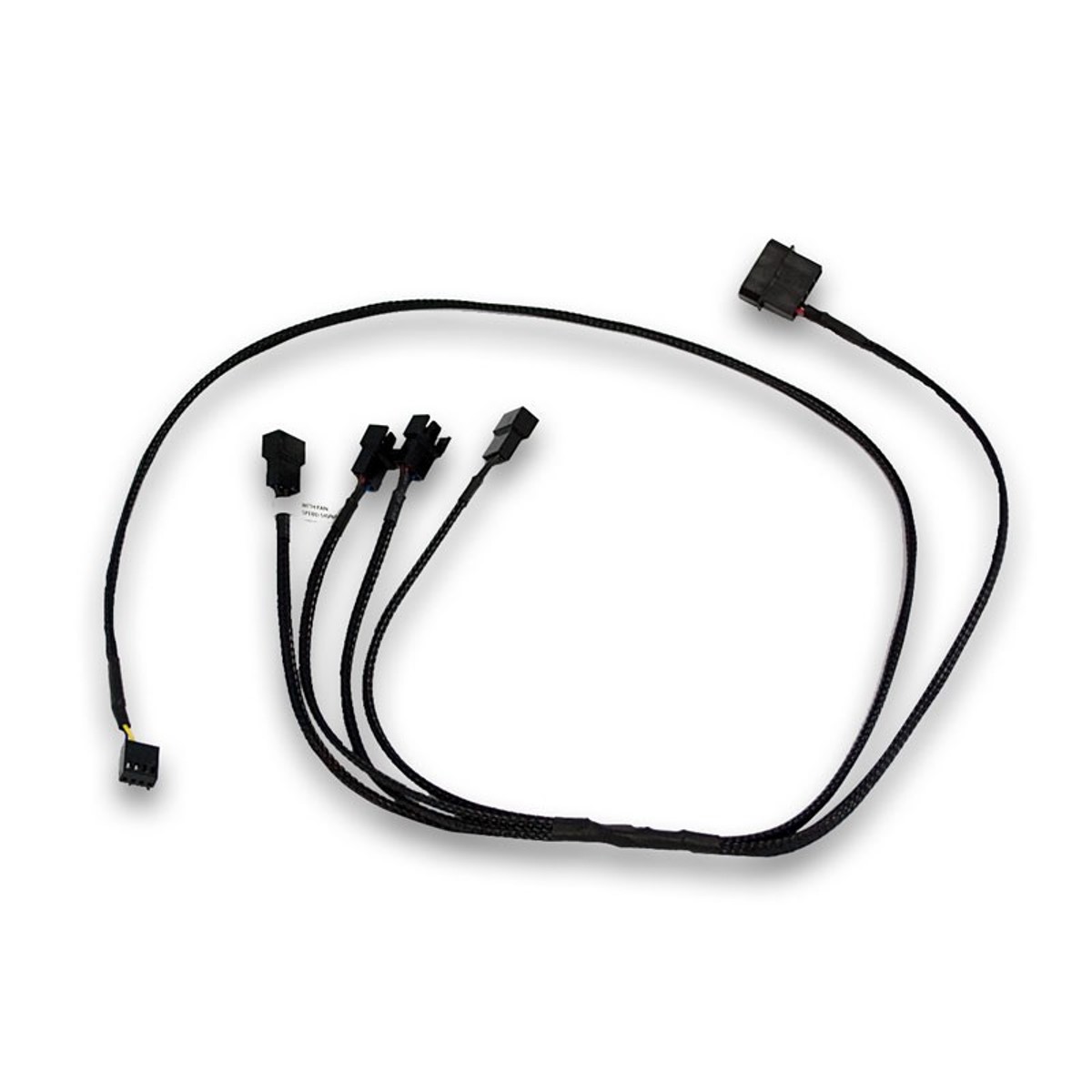 Divisor de cable EKWB 4 ventiladores PWM extendido - Imagen 1 de 2
