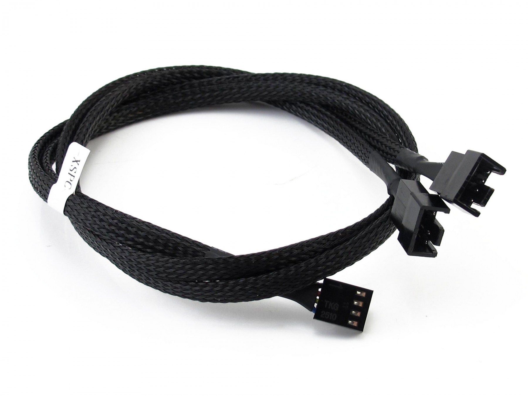 Cable divisor doble XSPC PWM, 60 cm, negro - Imagen 3 de 3