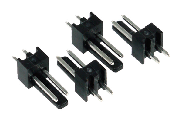 Conector de alimentación de ventilador Phobya 2 pines, macho, 4 piezas, paquete de 2 - Imagen 2 de 3