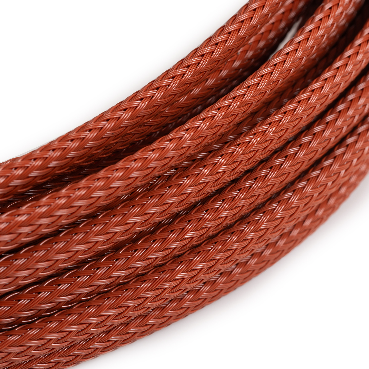 MDPC-X Classic Small Cable Sleeving, Copper-Brown, 25-foot - Picture 2 of 3