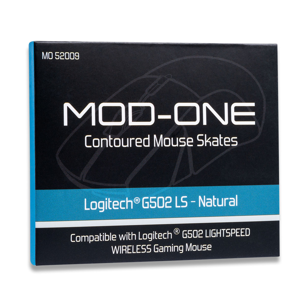 MOD-ONE Contoured Mouse Skates for Logitech G502 LS, Natural - Afbeelding 1 van 3